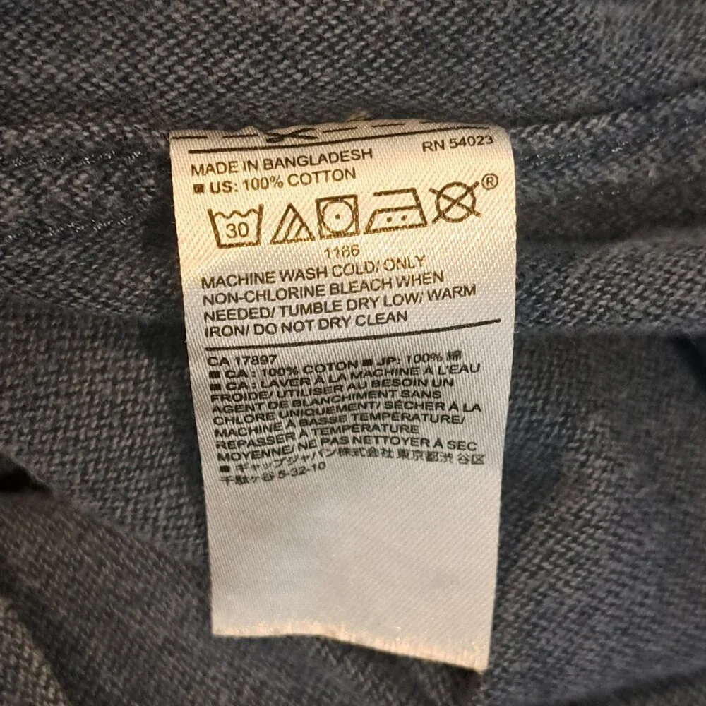 Banana Republic M Broken-In Heavy Weight Long Sleeve Standard Fit Button Down